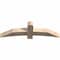 Ekena Millwork Bellingham Smooth Timber Gable Bracket, Douglas Fir, 60"W x 17"H x 5 1/2"D x 5 1/2"F, 7/12 Pitch GBW060X17X0606BEL00SDF - alternate 4